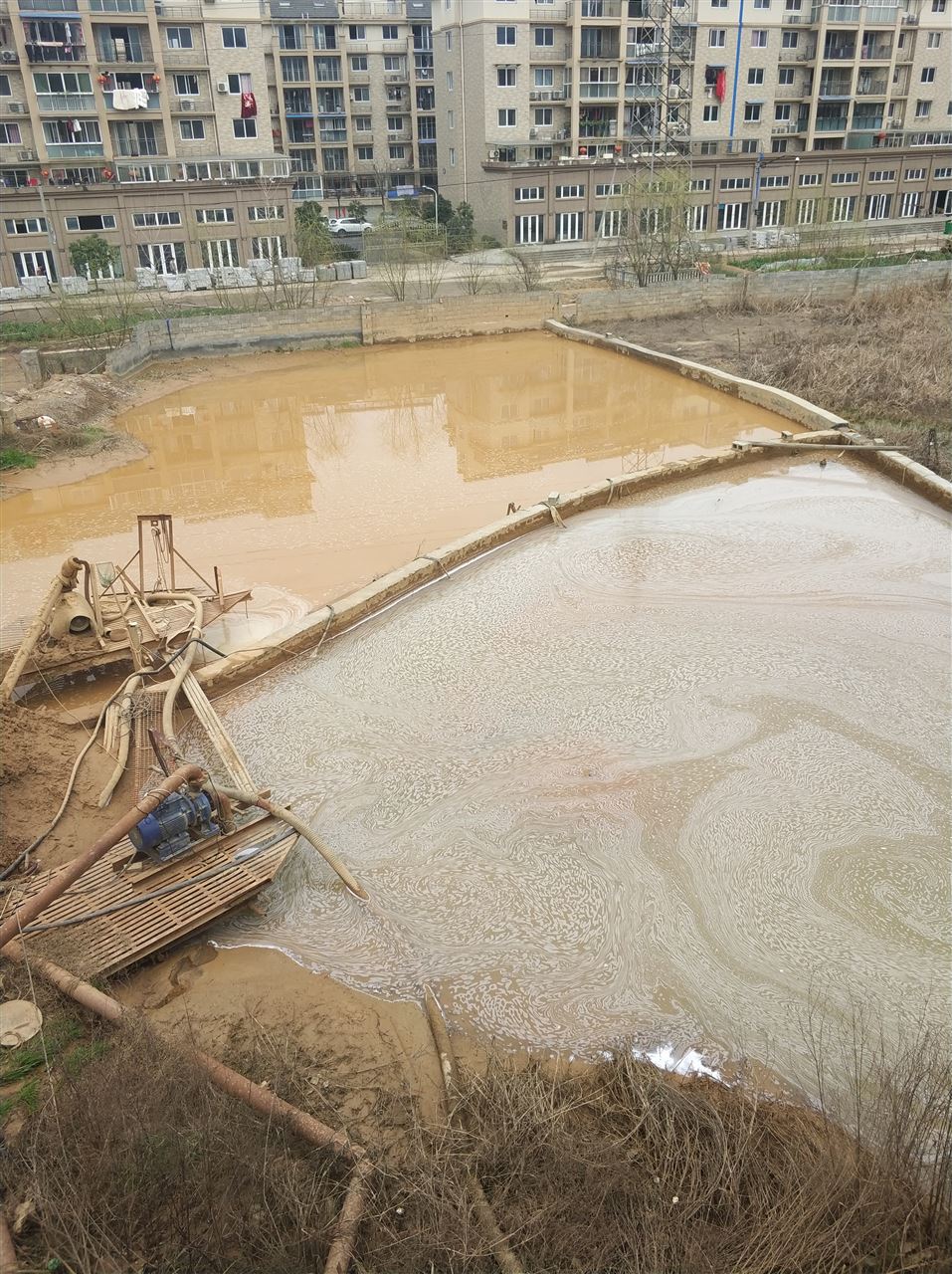 文水沉淀池淤泥清理-厂区废水池淤泥清淤