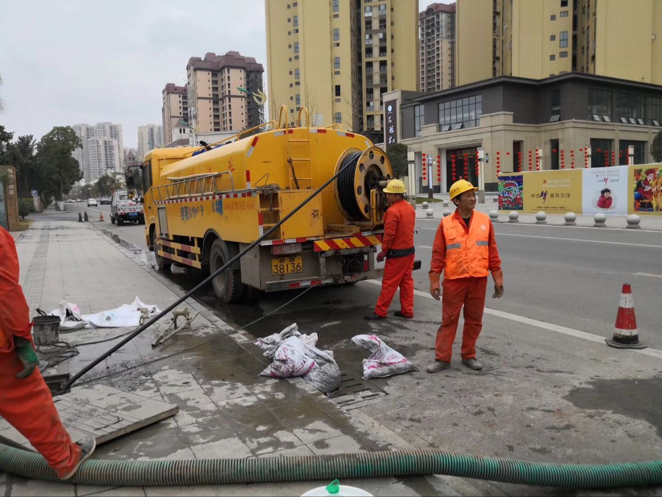 文水排污管道清淤-管道清洗